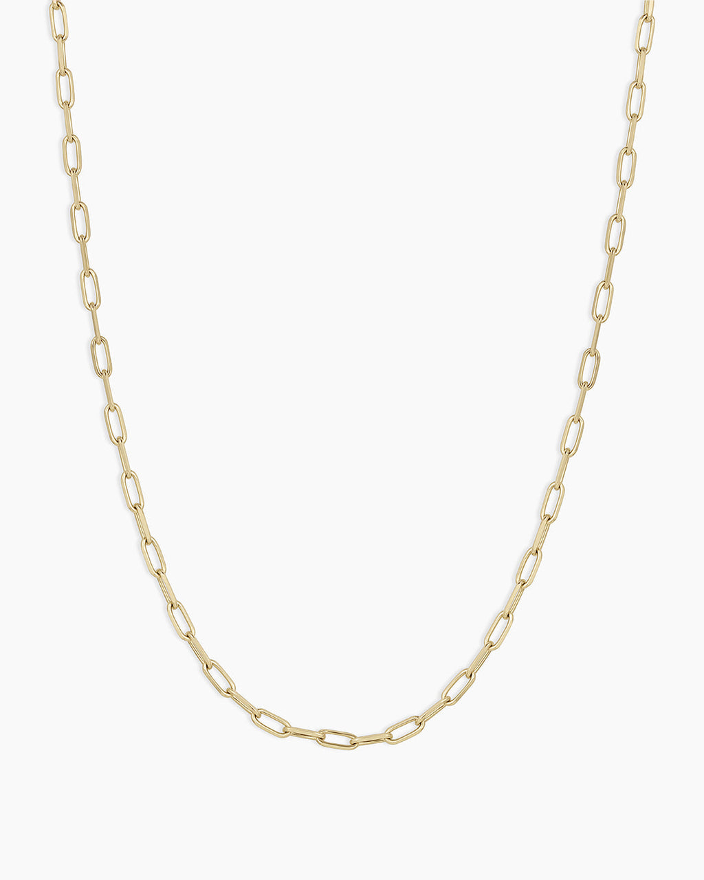 14K Gold Parker Micro Mini Necklace || option::14K Solid Gold, 16-18 in.